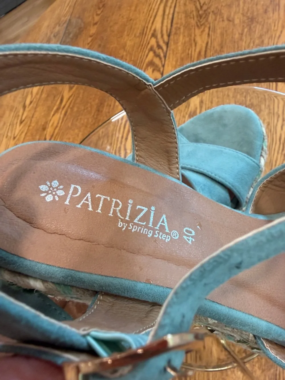 PATRIZiA Woman’s Sloane by Spring Step Espadrille Wedge Sandal size 9
